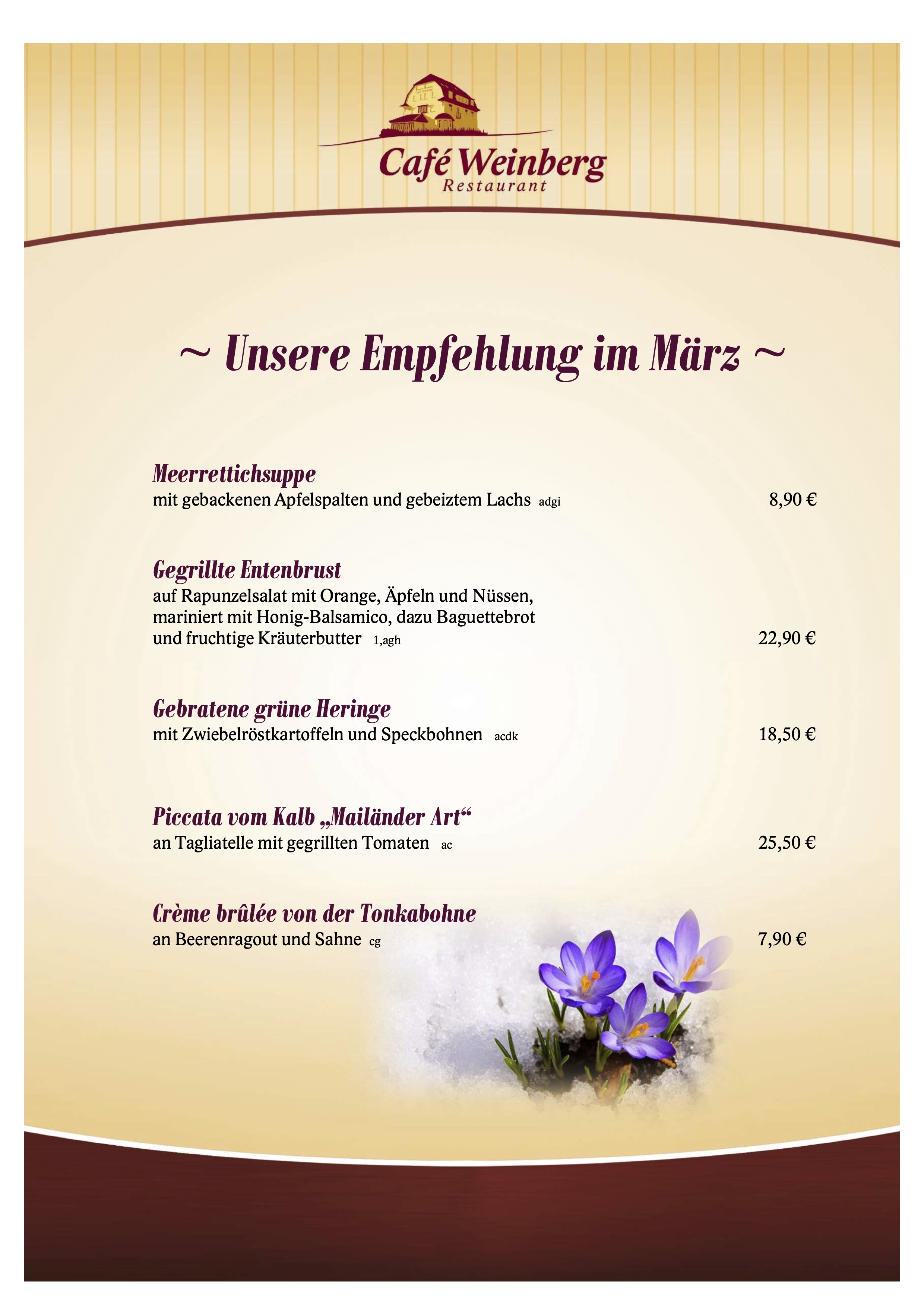 Frühlingskarte 2025